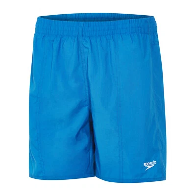 Speedo Kinder Badeshorts Badehose Jungen Watershorts solid leisure Shorts blau