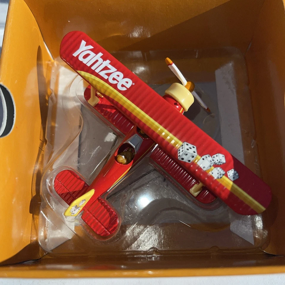 Yahtzee Limited Edition 1931 Stearman Bi-plane Die Cast 1:54 Christmas Ornament - Image 2 of 4