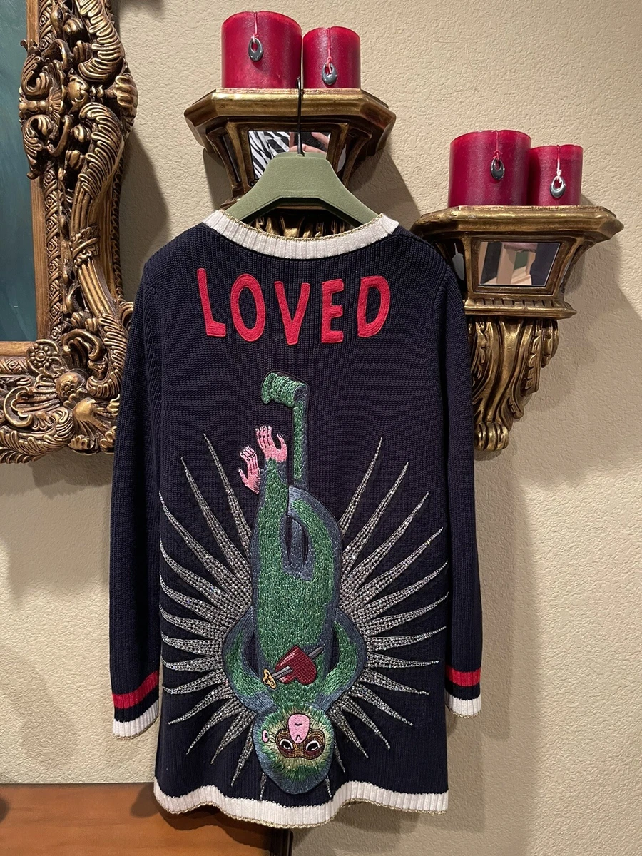 Gucci hotsell elephant cardigan