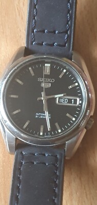 Seiko 5 Automatic 21 Jewels 7s26-01V0 Day/Date 