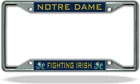 University of Notre Dame FIGHTING IRISH License Plate Frame
