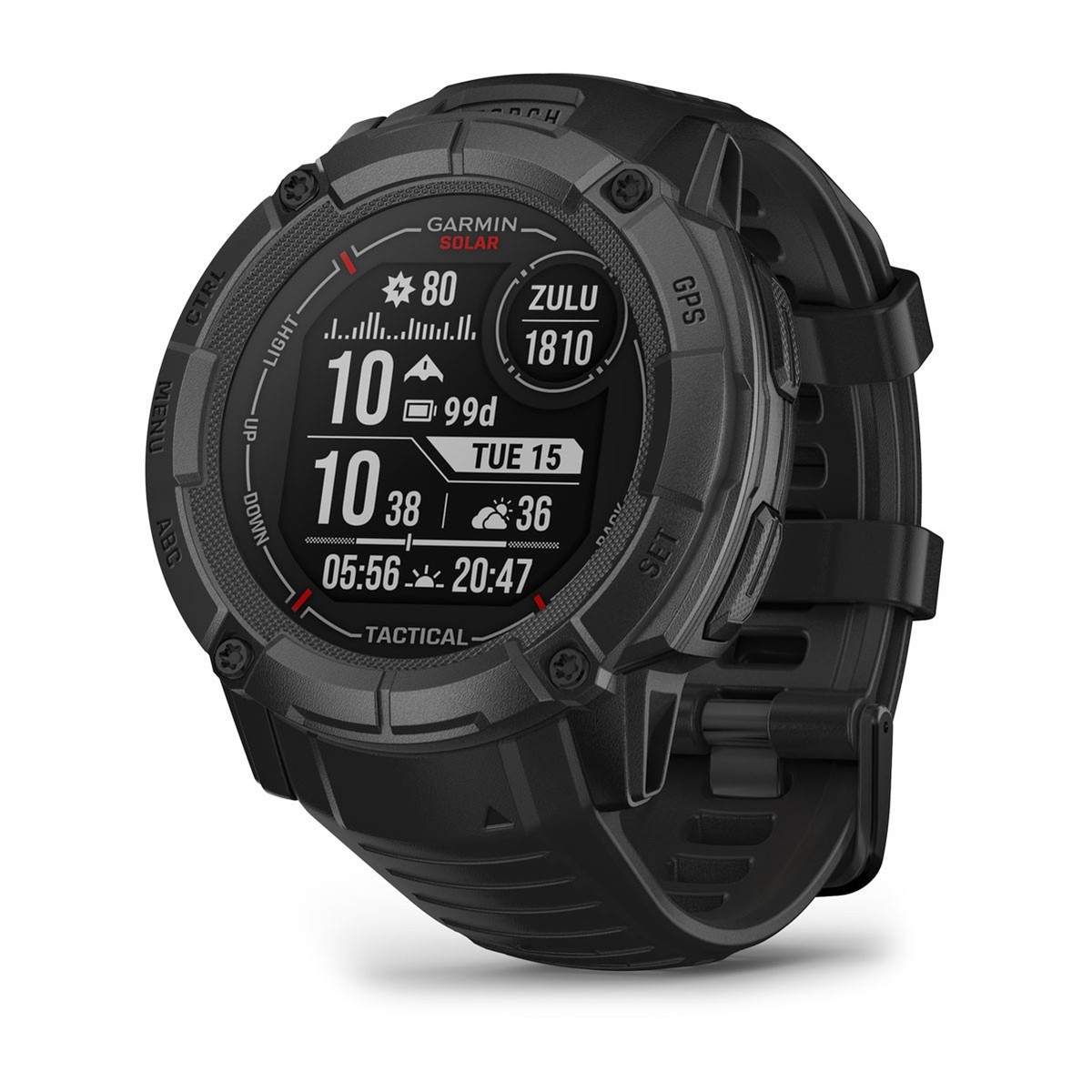 Garmin Instinct 2X Solar Tactical Edition Mens Smartwatch