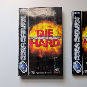 Sega Saturn Die Hard Trilogy PAL CASE AND MANUAL ONLY 