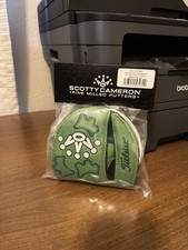 Scotty Cameron 2026 The Masters Lawn Dogs Green Mid Round Headcover BRAND NEW
