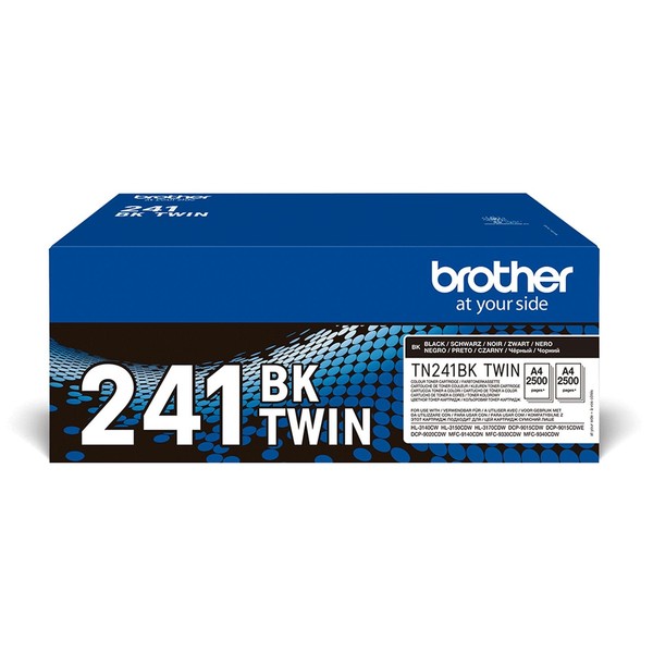 Brother TN-241BKTWIN Tonerkartusche 2 StüCk(E) Original Schwarz-image