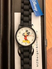 Disney Mickey Mouse Women  s Watch MZ Berger Co Plastic Case NEW