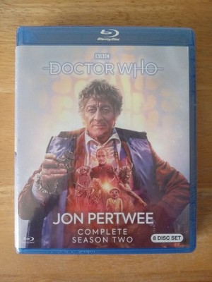 Doctor Who: Jon Pertwee Complete Season Two 2 Blu-Ray (8 Disc Set) New, Sealed