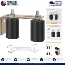 Gate Roller Guide,Sliding Gate Hardware with L-Sliding Gate Brackets,Sliding Gat