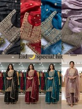 PUNJABI SHARARA PLAZZO KURTI PLAZZO SALWAR KAMEEZ SUIT WOMEN READY MADE DESIGNER