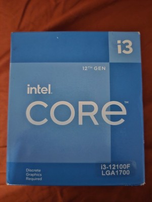 Buy Intel Core i3-12100F Processor (4.3 GHz, 4 Cores, LGA 1700