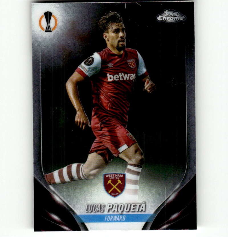2023-24 Topps CHROME UEFA Club Competitions Soccer Trading Cards Pick From List