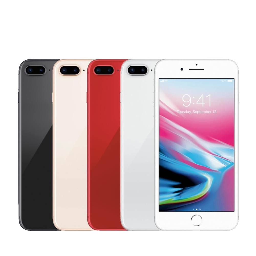 Apple iPhone 8 Plus 64GB - Red, Gold, Space Gray - Unlocked, Free