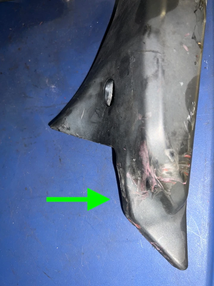 Carenado de plástico Ducati 848 1098 1198 2008-2013 cubierta panel de moldura Foto 3 de 4