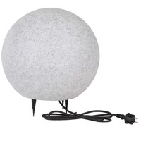 Kugelleuchte Kugellampe AußEnleuchte Granit-Optik, E27 Gartenlampe Leuchte