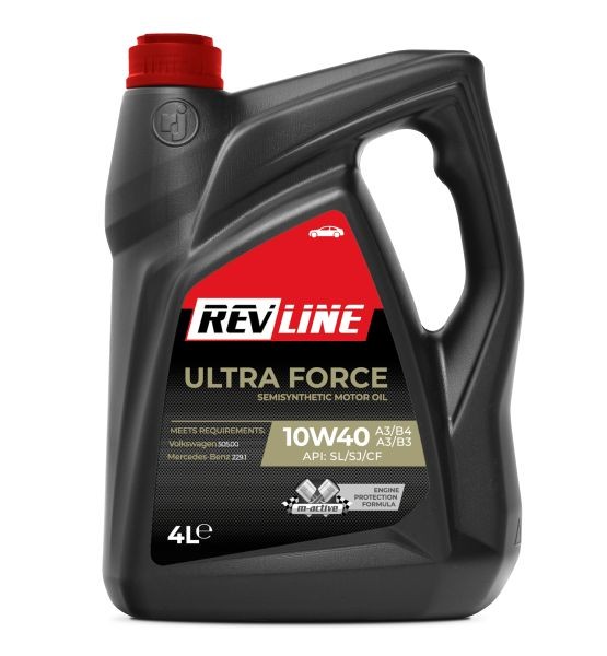 Fits REVLINE ULTRA F. 10W40 4L Engine Oil 10W40 4l ULTRA FORCE RUF104 ⭐UK Stock⭐