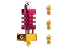 1 PCS 3D Printer Extruder Hotend with 3 PCS .4MM MK8 Nozzles Suitable for CR-10,