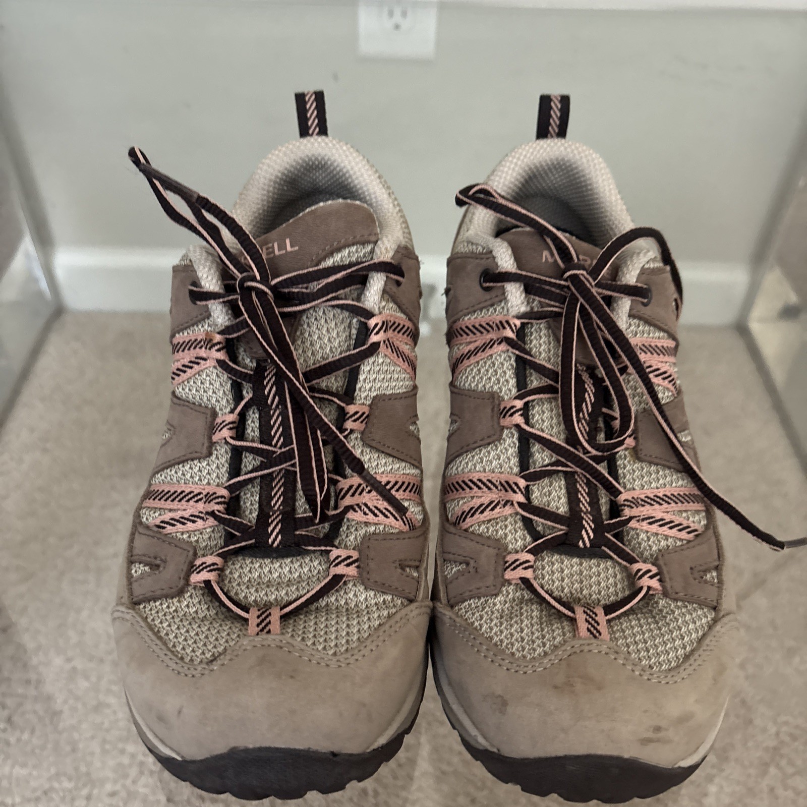 Scarpe da trekking Merrell donna Siren Sport 3 J035524W beige sneakers misura 9 larghe