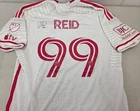 St Louis City SC JAYDEN REID Signed Match Used Soccer Jersey 2024 Season WHITE