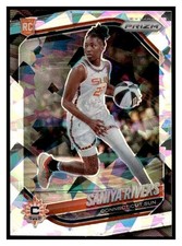 2025 Prizm WNBA Ice 131 Saniya Rivers Rookie RC Connecticut Sun basketball card