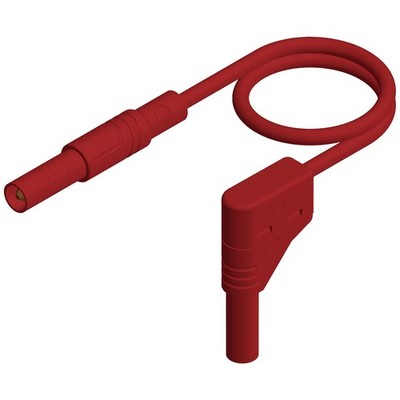 SKS Hirschmann MLS WG 100/2,5 rt Sicherheits-Messleitung Lamellenstecker 4 mm...