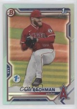 2021 Bowman Draft 1st Edition Sky Blue Foil Sam Bachman #BD-196 0f2i