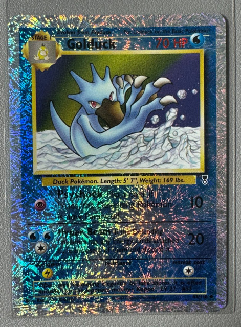 Golduck [Reverse Holo] #43 (Legendary Collection (2002))