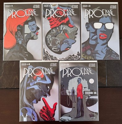 PROFANE (2024) #1 2 3 4 5, BOOM! STUDIOS, FIRST PRINTS, COVER A, PETER MILLIGAN
