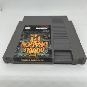 Double Dragon III 3: The Sacred Stones Authentic Nintendo NES CIB