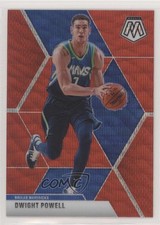 2019-20 Panini Mosaic Tmall Red Wave Prizm Dwight Powell #74 02to