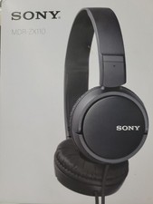 Sony MDR-ZX110 - Black - Wired Over Ear - Quick Folding Style - New - Sealed Box