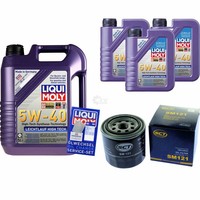 Inspektionskit Filter Liqui Moly ÖL 8L 5W-40 FüR Hyundai I30 Kombi Fd 1.4 1.6
