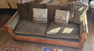 Louis Phillippe Sofa ANTIQUE WITH 7 PILLOWS