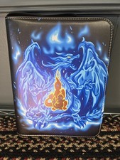 Card Binder for Pok'mon Cards Holds 400 Cards Featuring Charizard  others