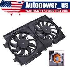 Two-Piece Radiator Fan Assembly Fits Subaru Crosstrek 2019-2023 2.0L
