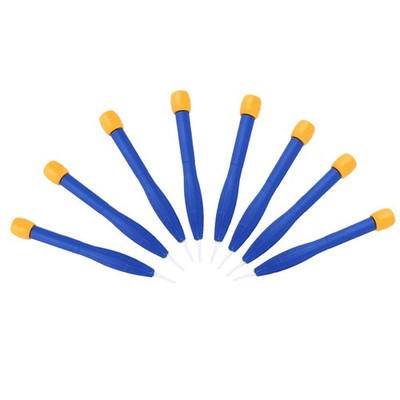 Set of 8 plastic ceramic anti static screwdrivers for frequency adjustment