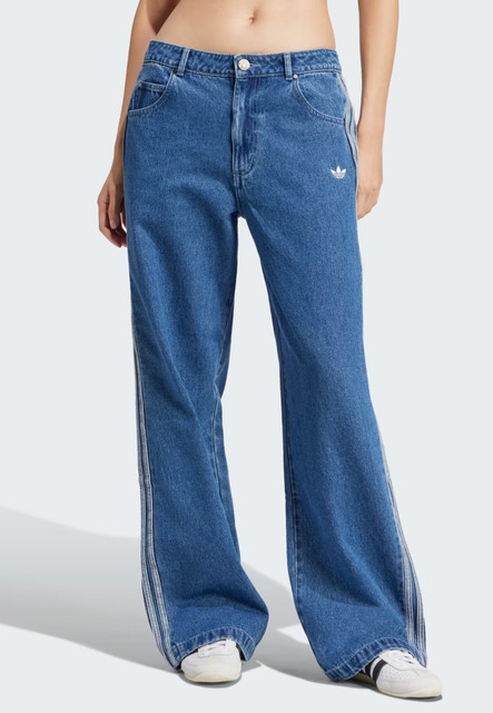 Adidas ADICOLOR DENIM 3-STRIPES TRACK PANTS - NEW_Tracking