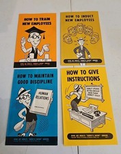 4 1950s Here's How Series Bureau Of National Affairs Pocket Guide Pamphlets
