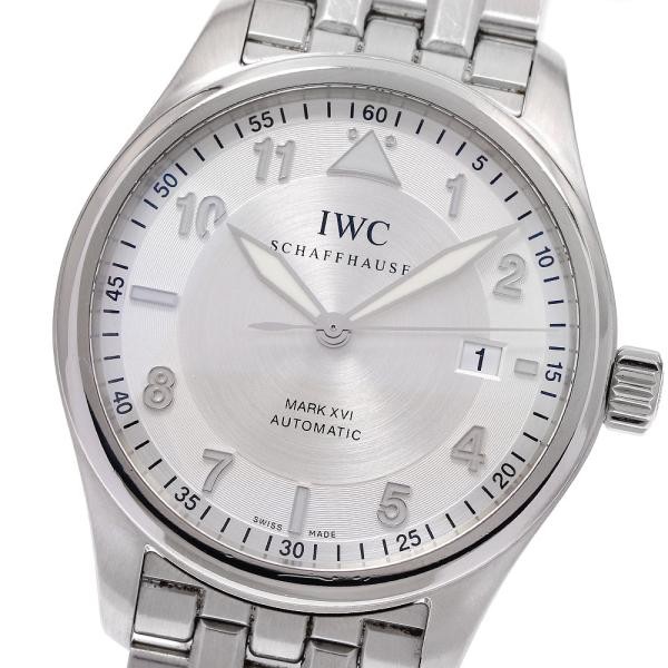 IWC PILOT'S WATCH SPITFIRE MARK XVI IW325505 39mm SS Silver Dial Automatic #C453 image 6