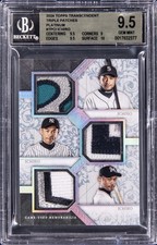 2024 Topps Transcendent Ichiro Triple Patches Platinum 1/1 Game Used BGS 9.5 GEM