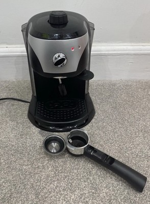 De Longhi EC220 Espressomaschine schwarz - getestet & funktionsfähig