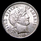 1916 Barber Dime Silver  ----  Unc Coin ---- #162U