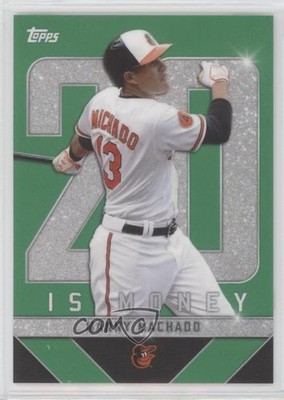 2022 Topps X Wander Franco 20 Is Money Green 52/99 Manny Machado #55 0c6