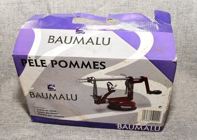 Vintage Baumalu Apfelschäler Hobel Entkerner Metall Bordeaux Pèle Pommes #JN