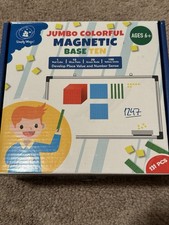 Jumbo Magnetic Base Ten Blocks for Math - Place Value Blocks