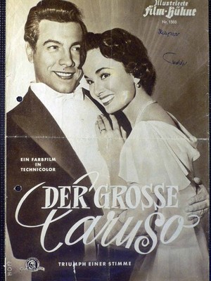 Der grosse Caruso - Mario Lanza - Illustr. Film-Bühne - IFB 1503 gelocht (40/6)