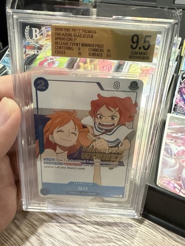 Girl (OP14 Release Event Winner) graded BGS 9.5 for sale on eBay