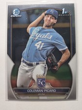 2023 Bowman Chrome 1st Coleman Picard BDC 161 Royals