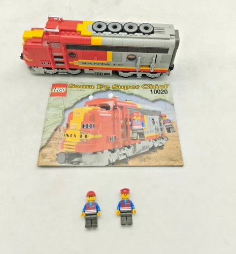 LEGO 10020 Santa Fe Super Chief WITH MOTOR 9V 9v Train Train 10022 10025 Train