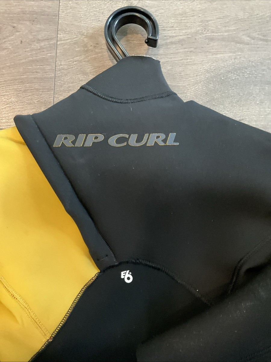 RipCurl Men's E6 E-Bomb Pro 3/2mm Sealed Zip Free Wetsuit Black