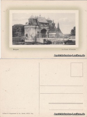 Postkaart Brügge Brugge | Bruges La Porte d´Ostende 1910